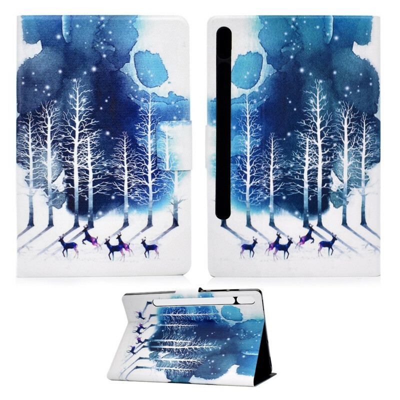 Flip Cover Samsung Galaxy Tab S8 / Tab S7 Vinter