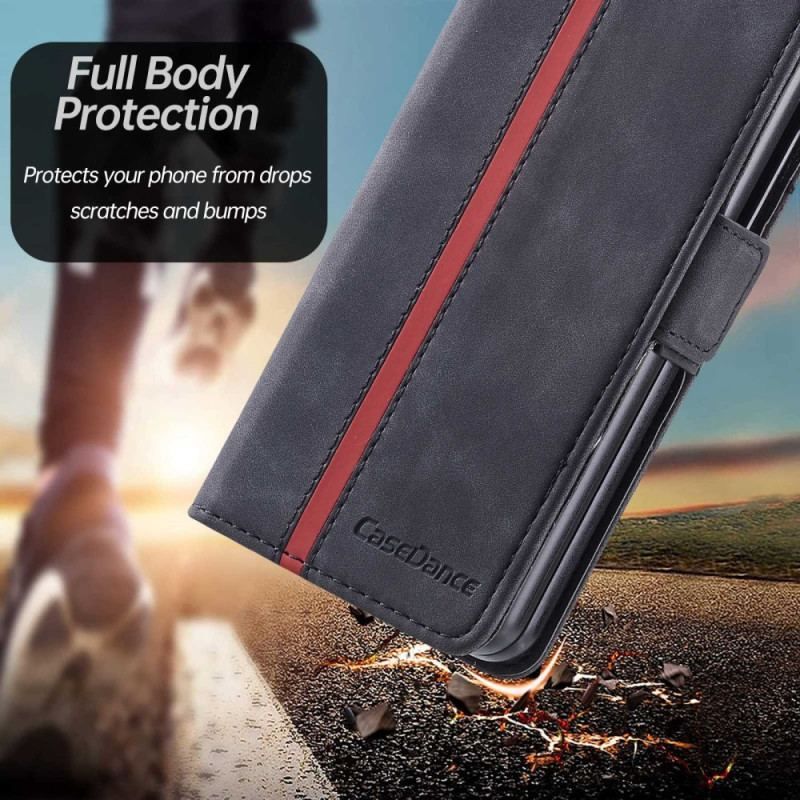 Flip Cover Samsung Galaxy Z Fold 4 Casedance Serie Waltz 001