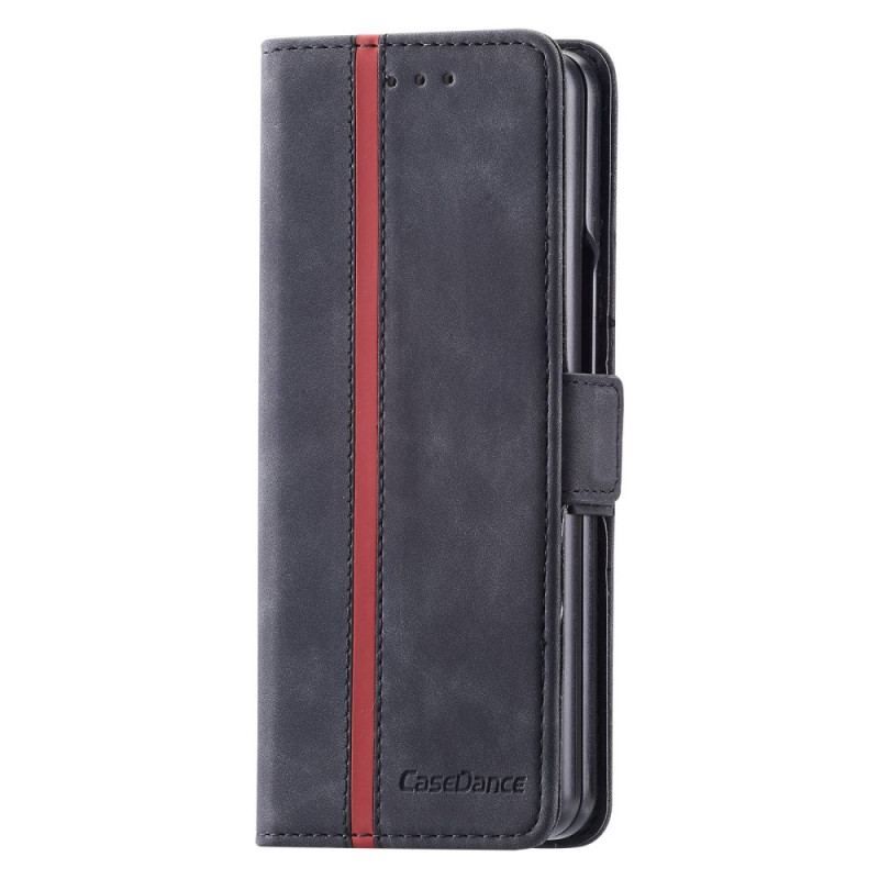 Flip Cover Samsung Galaxy Z Fold 4 Casedance Serie Waltz 001