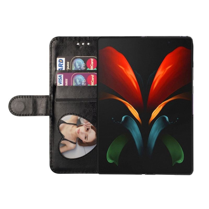 Flip Cover Samsung Galaxy Z Fold 4 Stars Lanyard