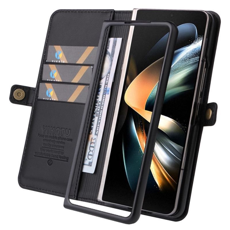 Flip Cover Samsung Galaxy Z Fold 4 Yikatu Yk-001