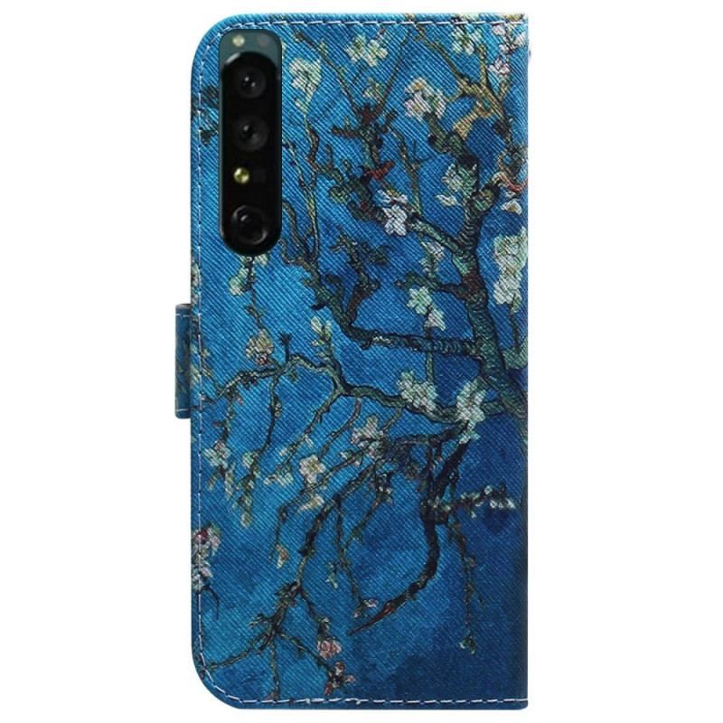 Flip Cover Sony Xperia 1 IV Blomstrende Grene