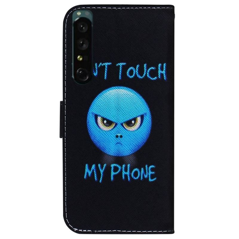 Flip Cover Sony Xperia 1 IV Emoji Telefon