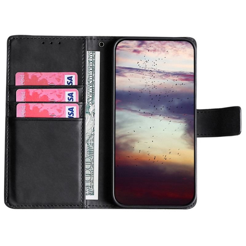 Flip Cover Sony Xperia 1 IV Krokodille Stil