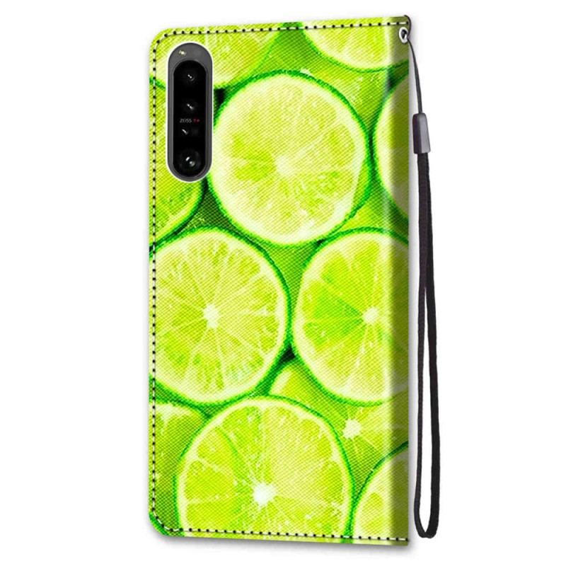 Flip Cover Sony Xperia 1 IV Limefrugter