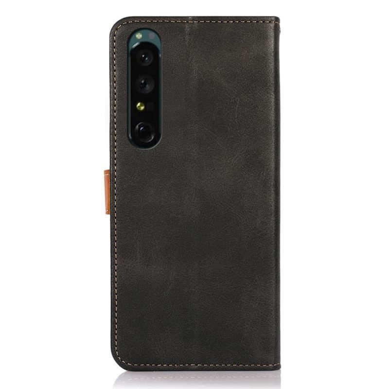 Flip Cover Sony Xperia 1 IV Med Khazneh-strop