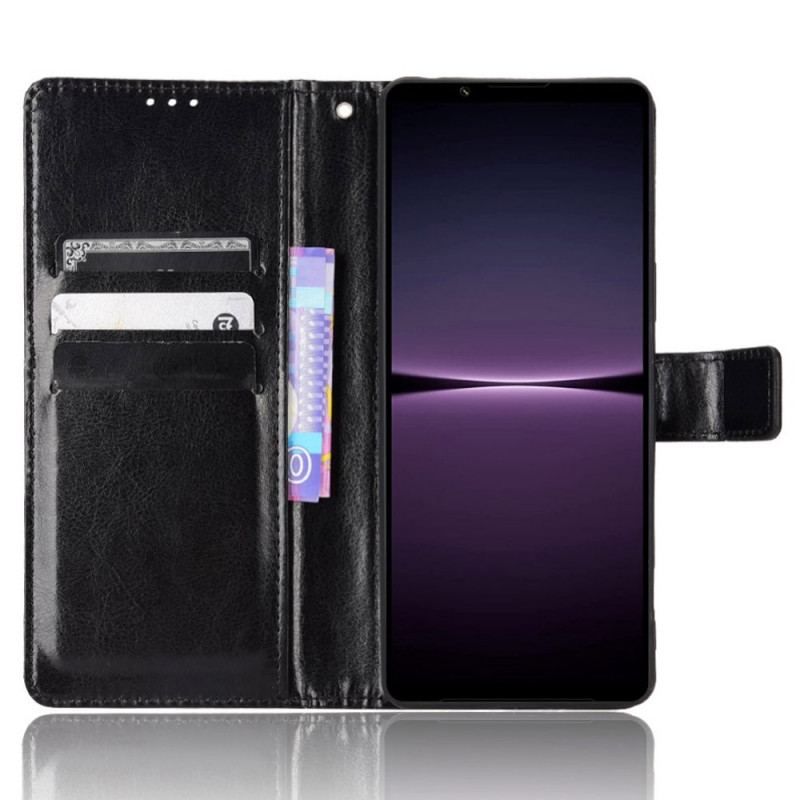 Flip Cover Sony Xperia 1 IV Med Snor Prangende Strappy