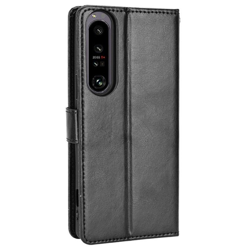 Flip Cover Sony Xperia 1 IV Med Snor Prangende Strappy