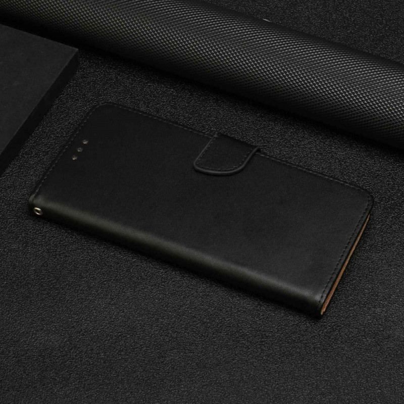 Flip Cover Sony Xperia 10 IV Ægte Nappa Læder