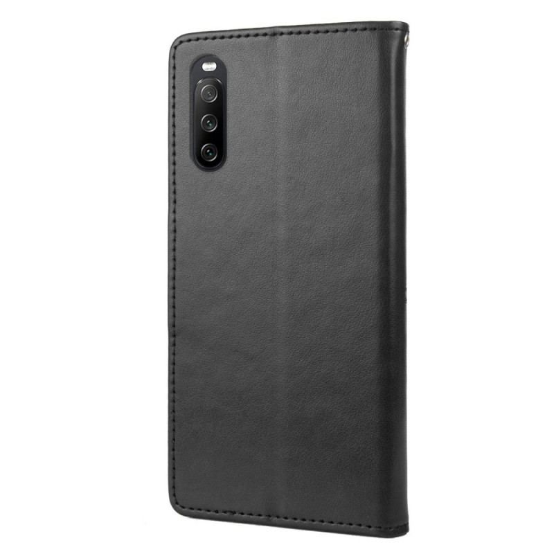 Flip Cover Sony Xperia 10 IV Blomster Og Sommerfugle