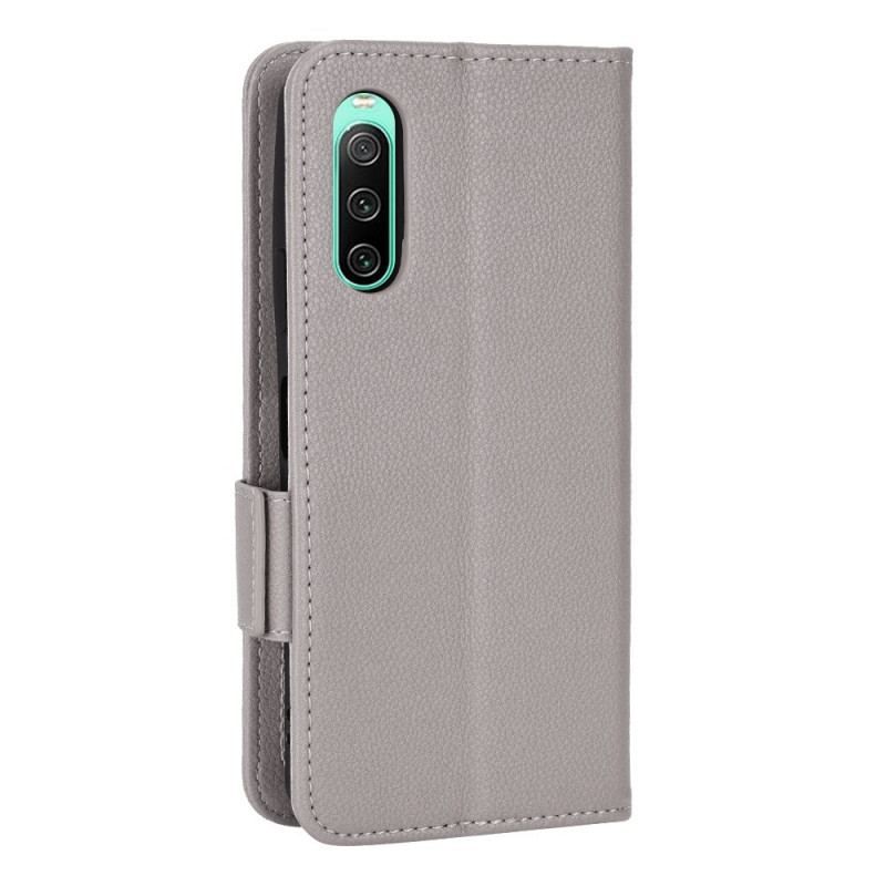 Flip Cover Sony Xperia 10 IV Finesse Dobbeltlås