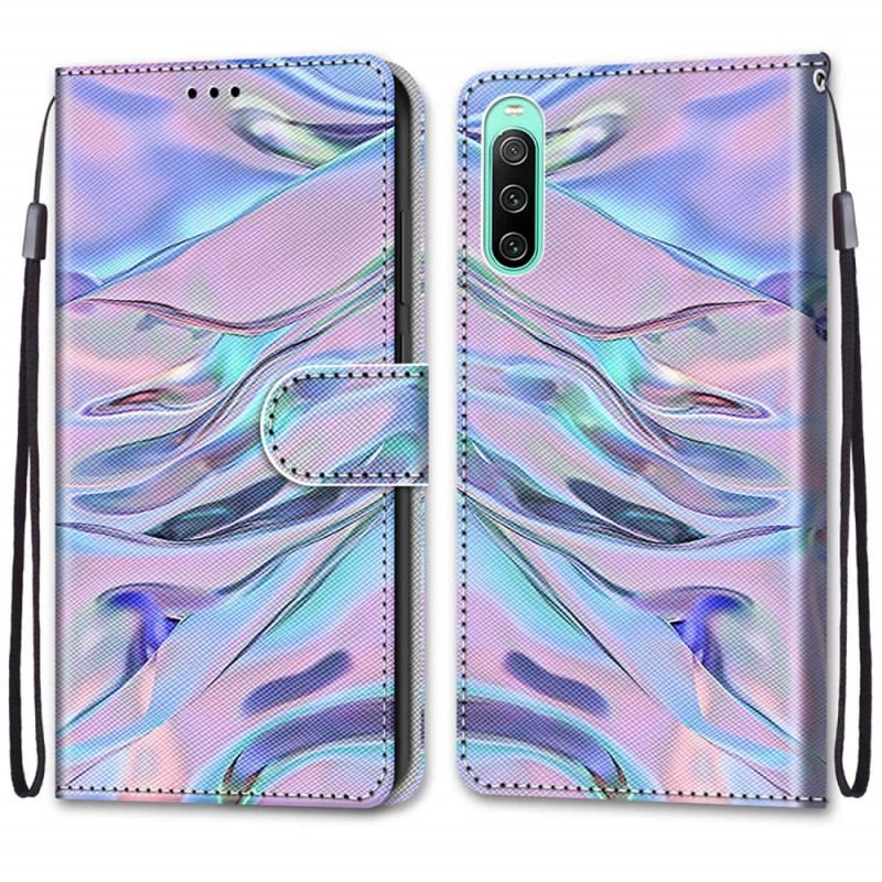 Flip Cover Sony Xperia 10 IV Som Maling