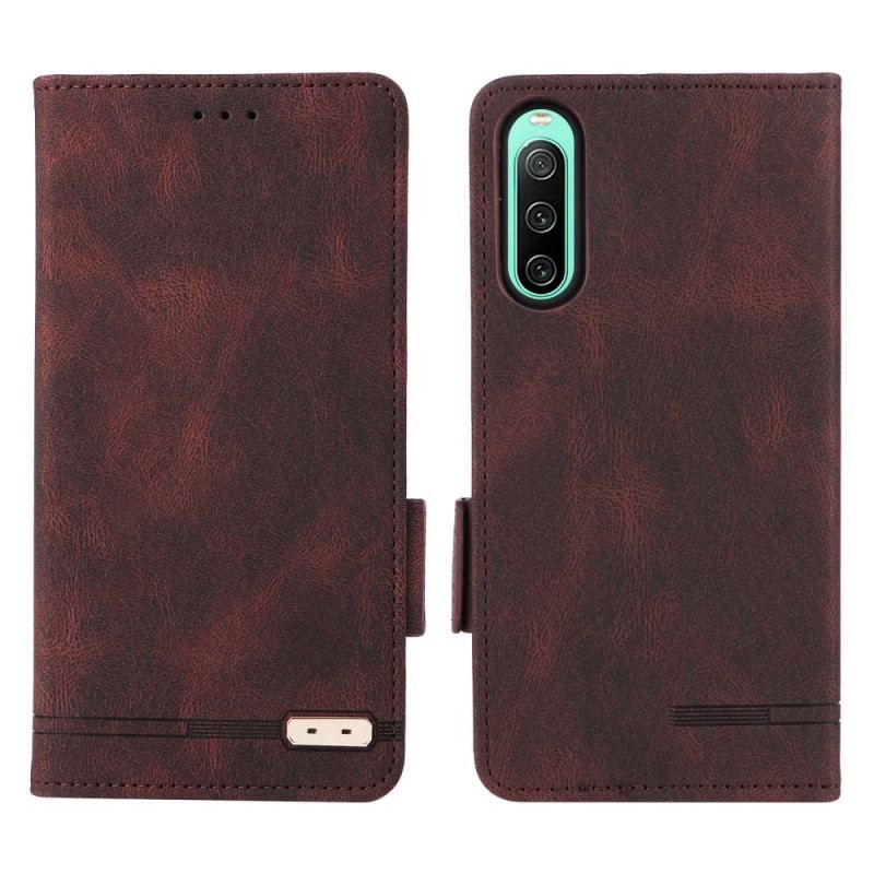 Flip Cover Sony Xperia 10 IV Subtil Elegance