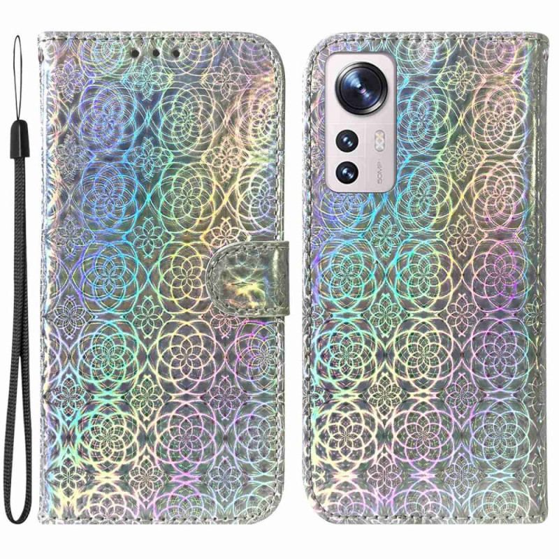 Flip Cover Xiaomi 12 / 12X Disco-stil