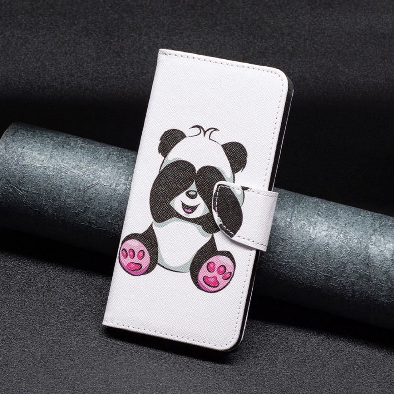 Flip Cover Xiaomi 12 / 12X Panda Sjov