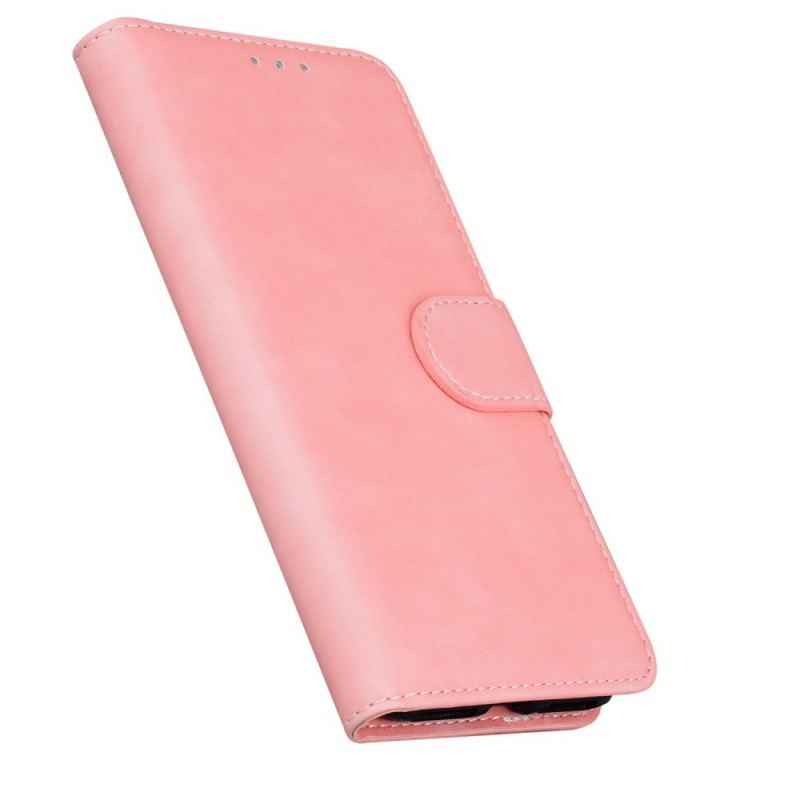 Flip Cover Xiaomi 12 Pro Almindeligt Læder