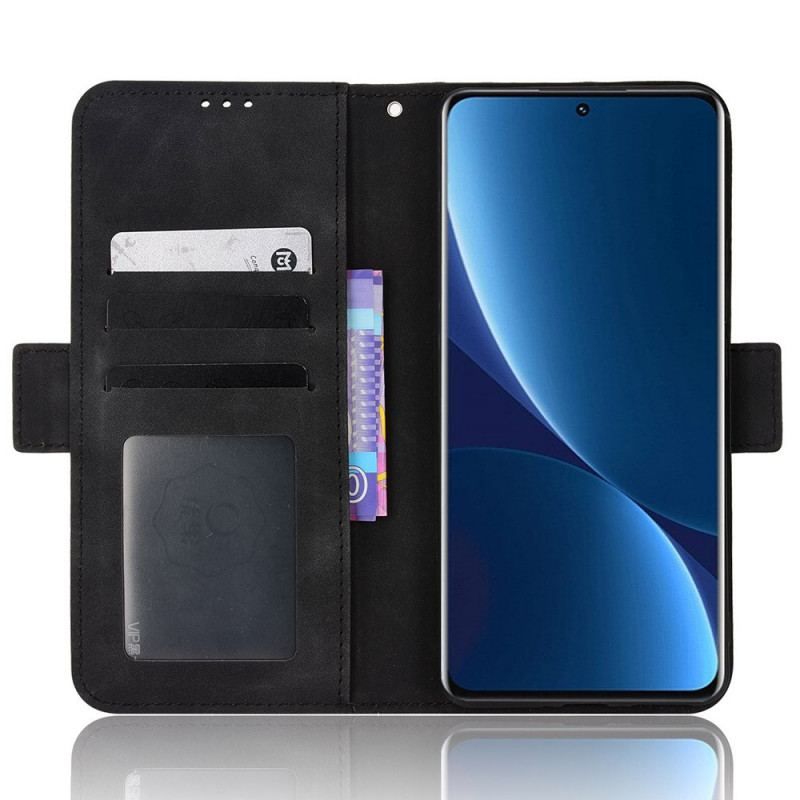 Flip Cover Xiaomi 12 Pro Multi-card Premier Class