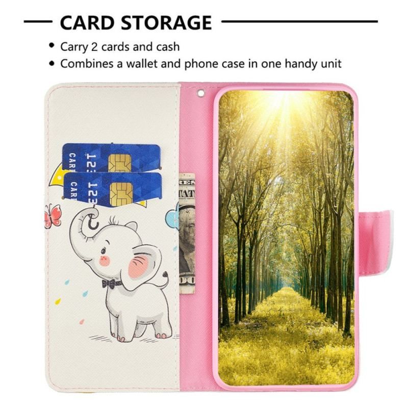 Flip Cover Xiaomi 12T / 12T Pro Baby Elefant