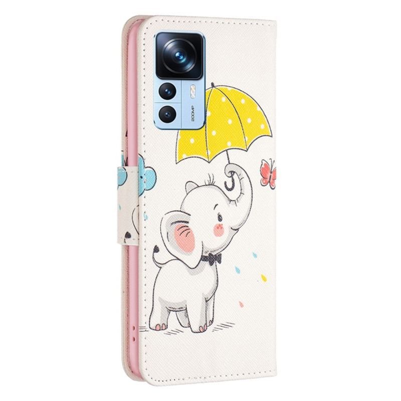 Flip Cover Xiaomi 12T / 12T Pro Baby Elefant