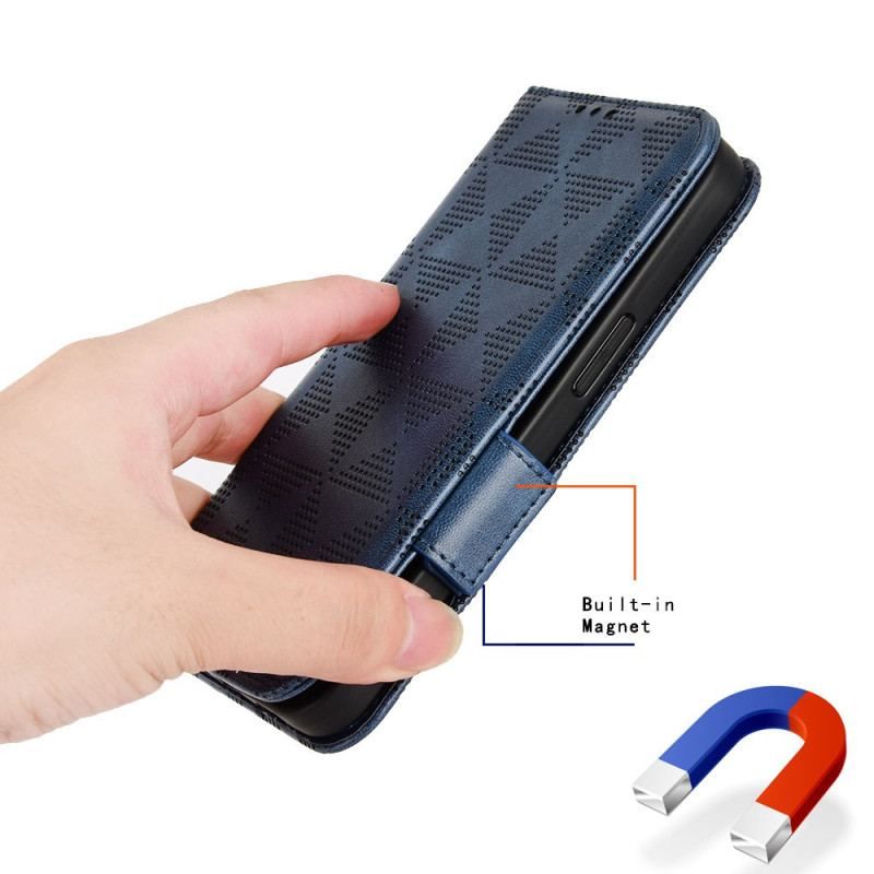 Flip Cover Xiaomi 12T / 12T Pro Retro Stil Trekanter