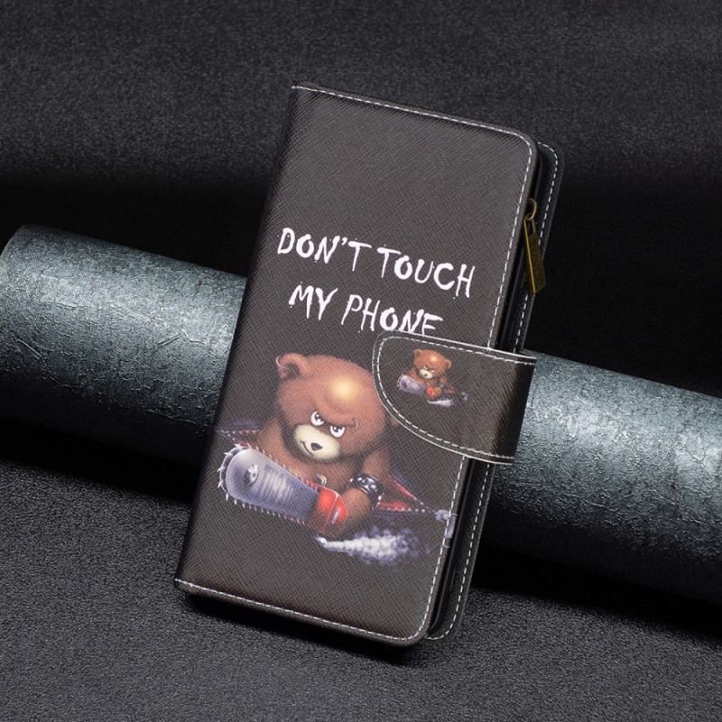 Flip Cover Xiaomi 13 Lite Punge Etui Dangerous Bear Wallet