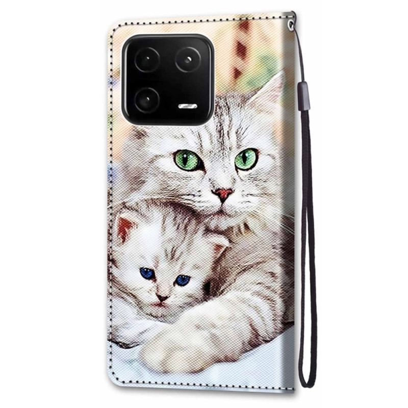 Flip Cover Xiaomi 13 Pro Kattefamilie