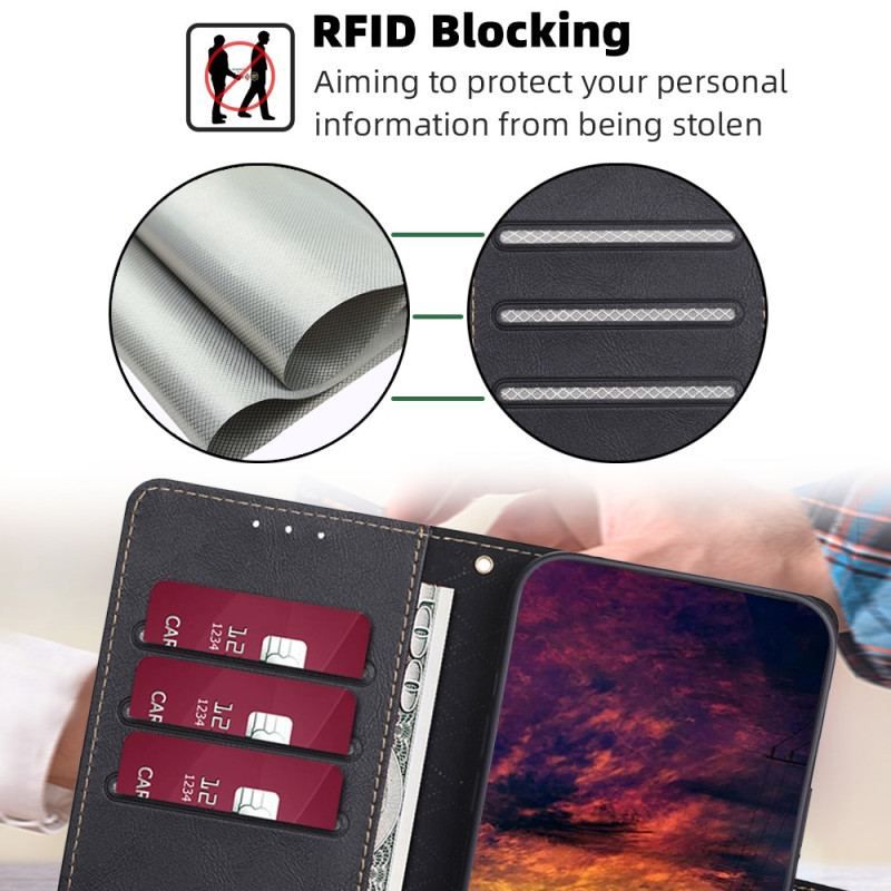 Flip Cover Xiaomi 13 Pro Klassisk Rfid