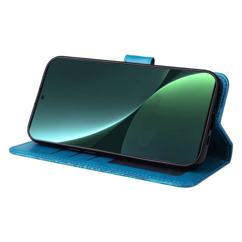 Flip Cover Xiaomi 13 Pro Mandala Sun Med Snor