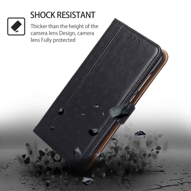 Flip Cover Xiaomi 13 Struds Hudtekstur