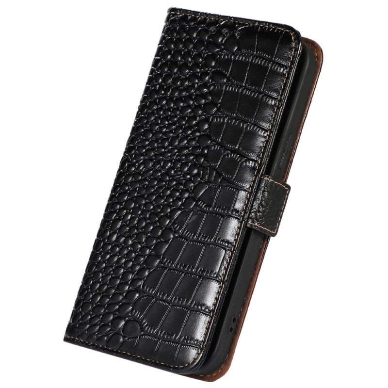 Flip Cover Xiaomi Redmi A1 Crocodile Style Rfid