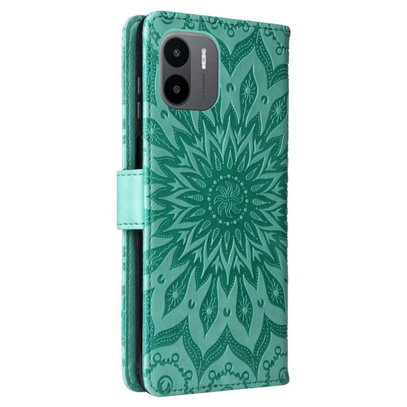 Flip Cover Xiaomi Redmi A1 Med Snor Thong Sun