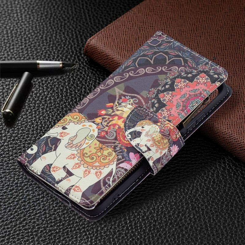 Flip Cover Xiaomi Redmi Note 10 / 10S Elefant Lynlåslomme