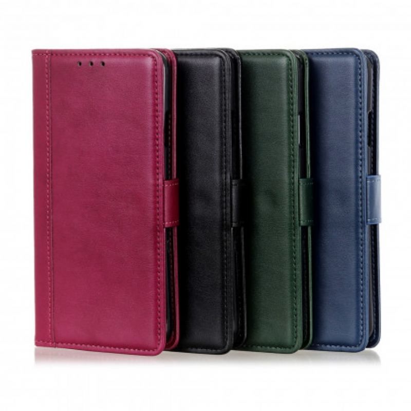 Flip Cover Xiaomi Redmi Note 10 / 10S Split Læder Stil