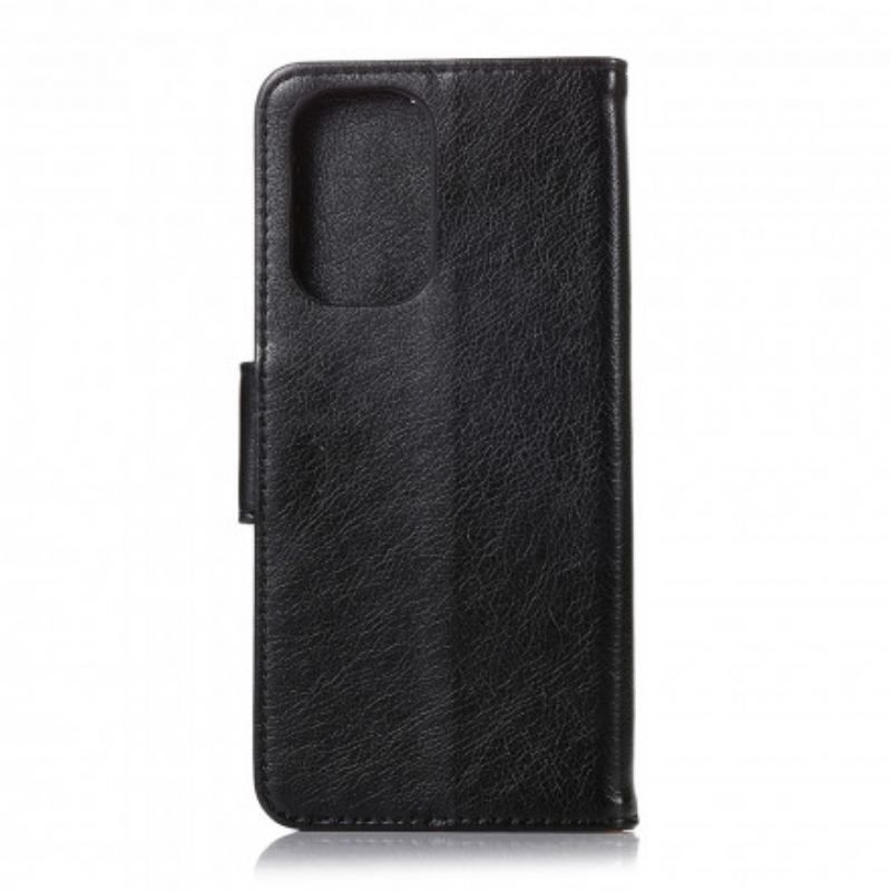 Flip Cover Xiaomi Redmi Note 10 / 10S Split Nappa Læder