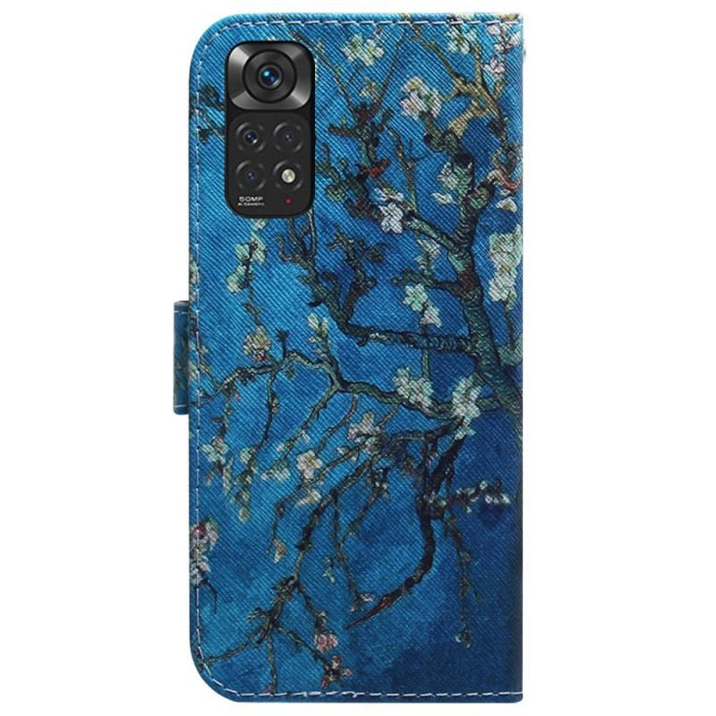 Flip Cover Xiaomi Redmi Note 11 / 11S Blomstrende Trægren