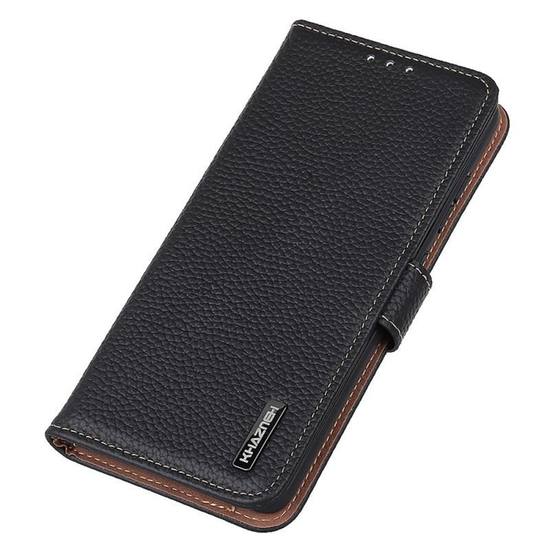 Flip Cover Xiaomi Redmi Note 11 / 11S Khazneh Litchi Læder