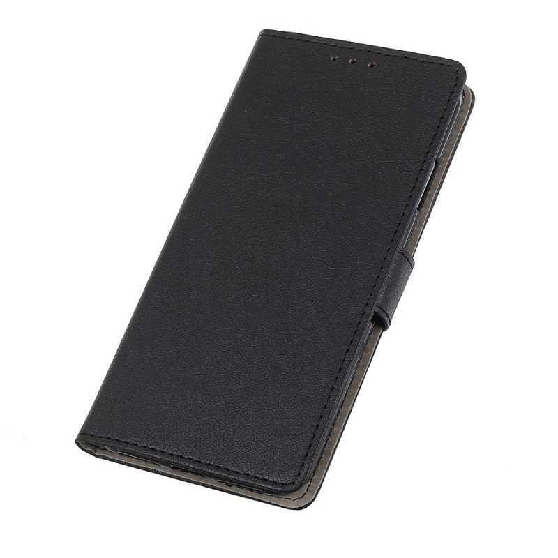 Flip Cover Xiaomi Redmi Note 11 / 11S Premium Litchi Imiteret Læder