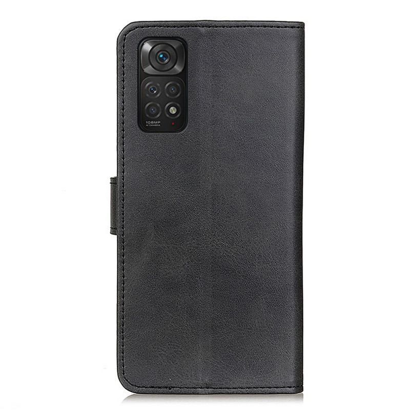 Flip Cover Xiaomi Redmi Note 11 / 11S Retro Mat Lædereffekt