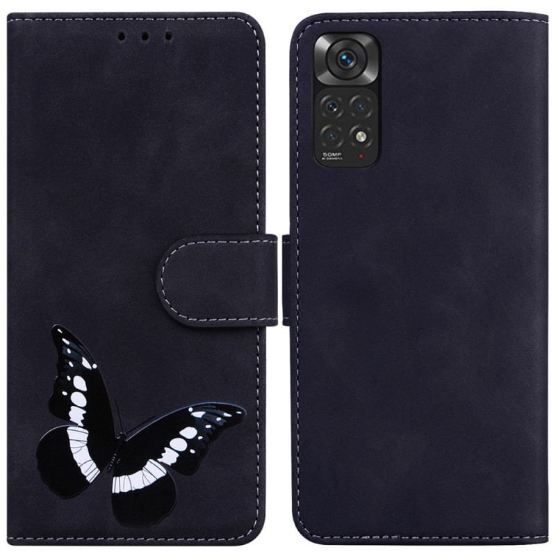 Flip Cover Xiaomi Redmi Note 11 / 11S Skin-touch Butterfly