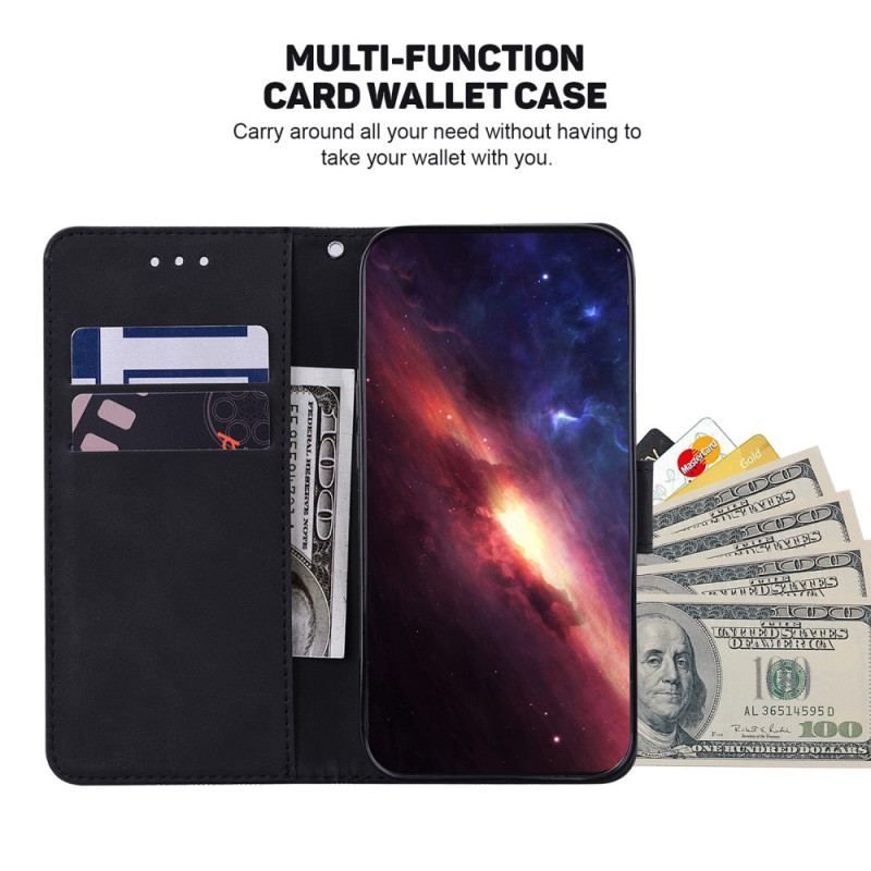 Flip Cover Xiaomi Redmi Note 11 Pro / 11 Pro 5G Med Snor Strappy Mønster