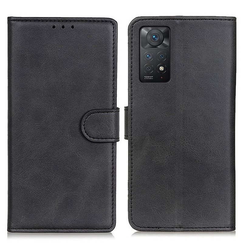 Flip Cover Xiaomi Redmi Note 11 Pro / 11 Pro 5G Retro Mat Lædereffekt