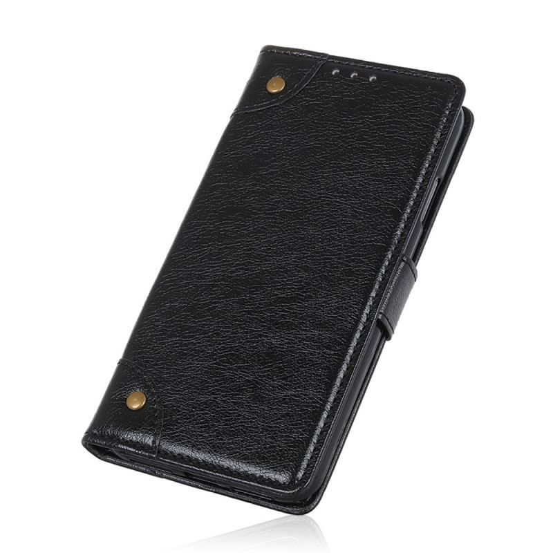 Flip Cover Xiaomi Redmi Note 11 Pro / 11 Pro 5G Style Nappa Læder Vintage Nitter