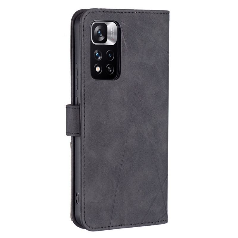 Flip Cover Xiaomi Redmi Note 11 Pro Plus 5G Binfen Farvetrekanter