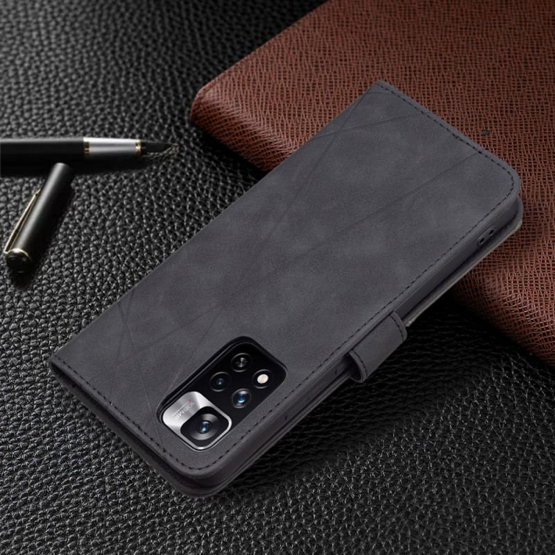 Flip Cover Xiaomi Redmi Note 11 Pro Plus 5G Binfen Farvetrekanter