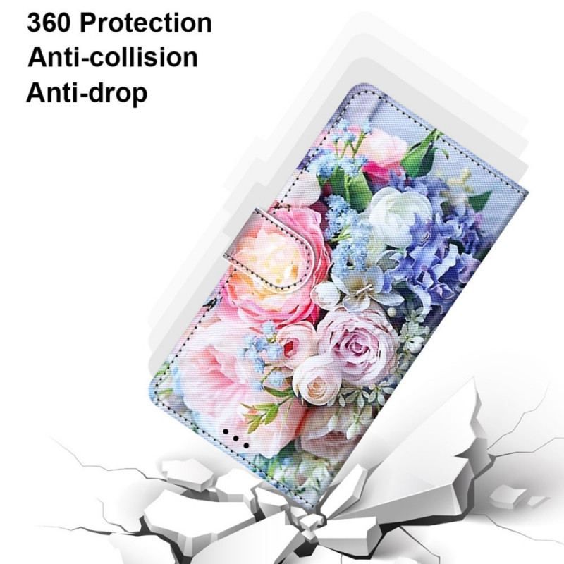 Flip Cover Xiaomi Redmi Note 11 Pro Plus 5G Blomster Vidunder