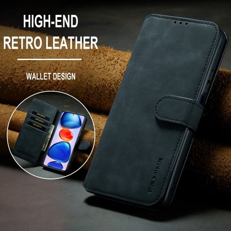 Flip Cover Xiaomi Redmi Note 11 Pro Plus 5G Dg.ming Retro