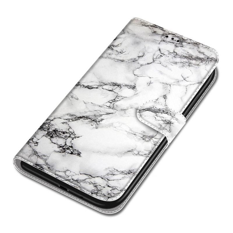 Flip Cover Xiaomi Redmi Note 11 Pro Plus 5G Med Snor Strappy Marble Elegance