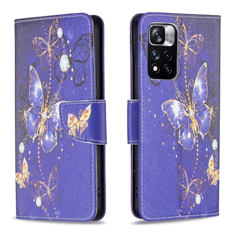 Flip Cover Xiaomi Redmi Note 11 Pro Plus 5G Natsommerfugle