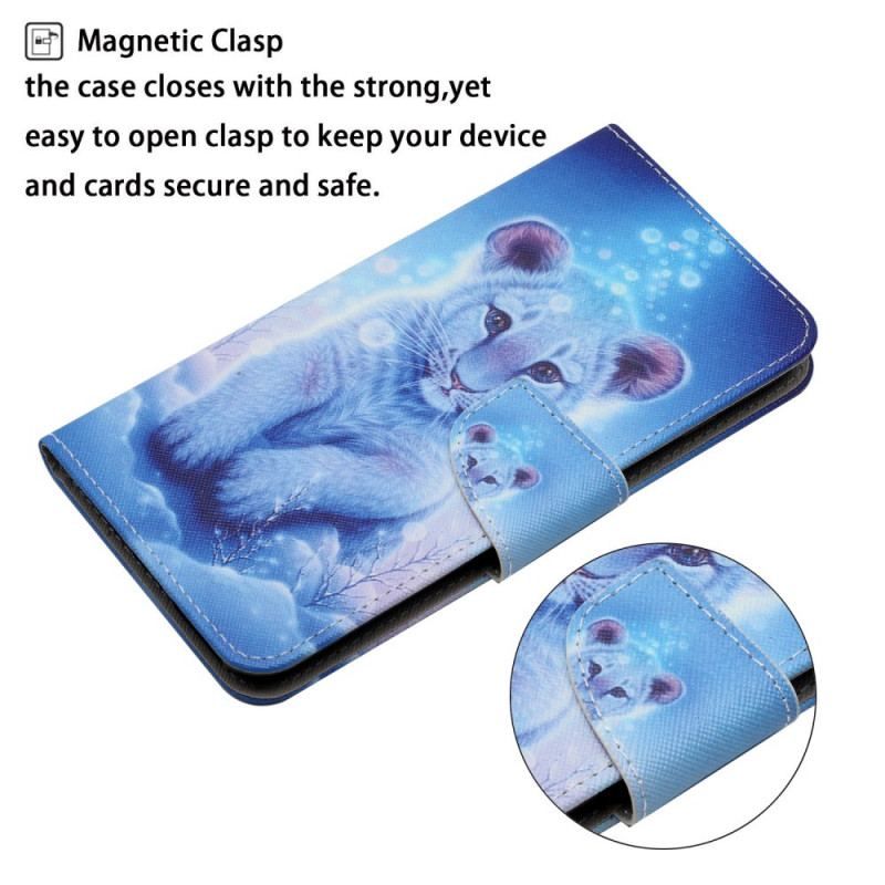 Flip Cover Xiaomi Redmi Note 11 Pro Plus 5G Sne Tiger