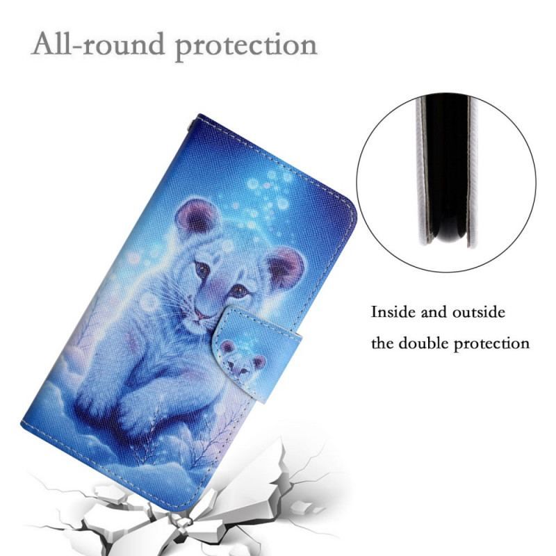 Flip Cover Xiaomi Redmi Note 11 Pro Plus 5G Sne Tiger